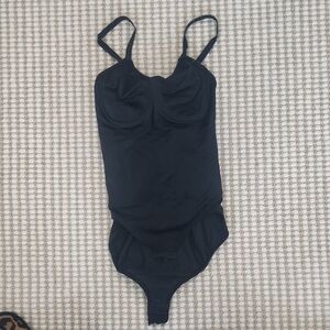 Elegant Black Shapewear Bodysuit